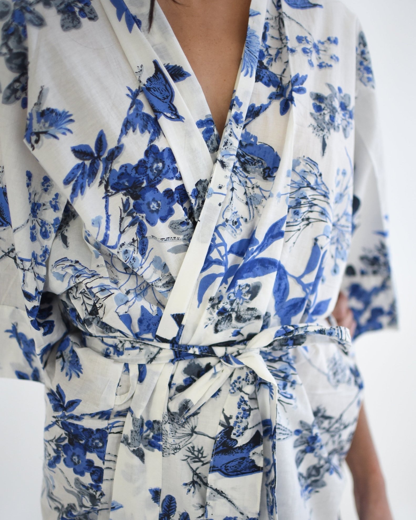 Blue Bird Robe - Gawjus New Zealand