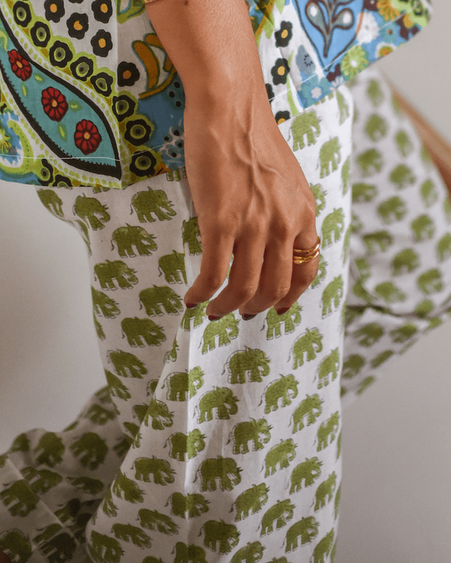 French Pyjamas - Ellie Pants - Gawjus New Zealand