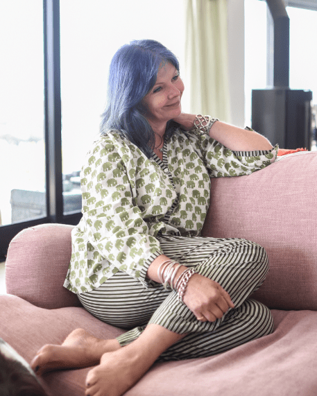 French Pyjamas - Ellie Stripe - Gawjus New Zealand