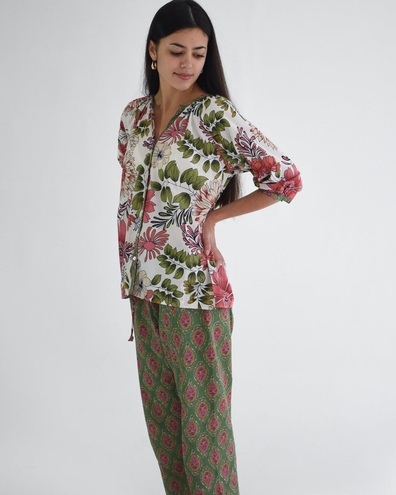 French Pyjamas - Pink Paisley - Gawjus New Zealand