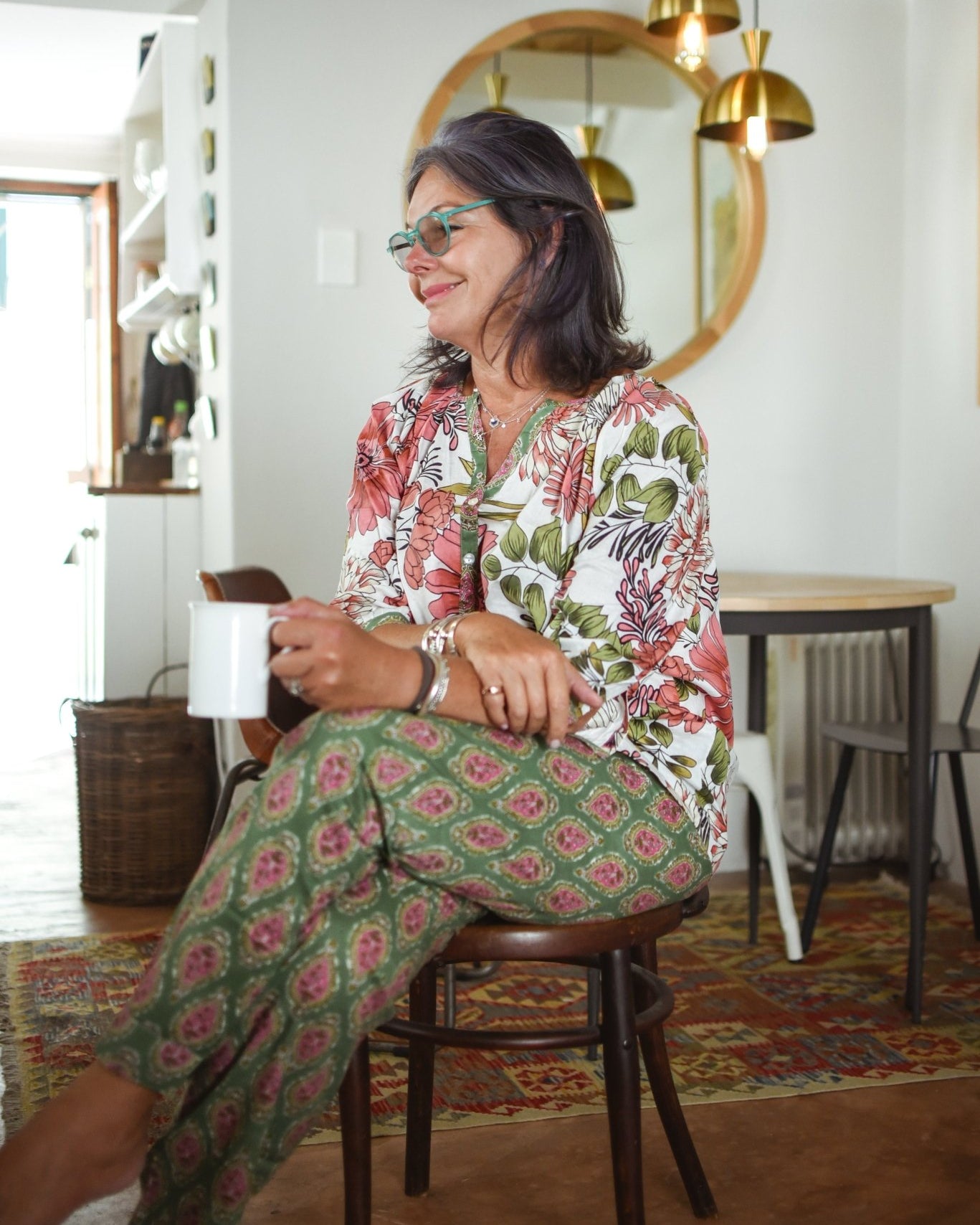 French Pyjamas - Pink Paisley - Gawjus New Zealand