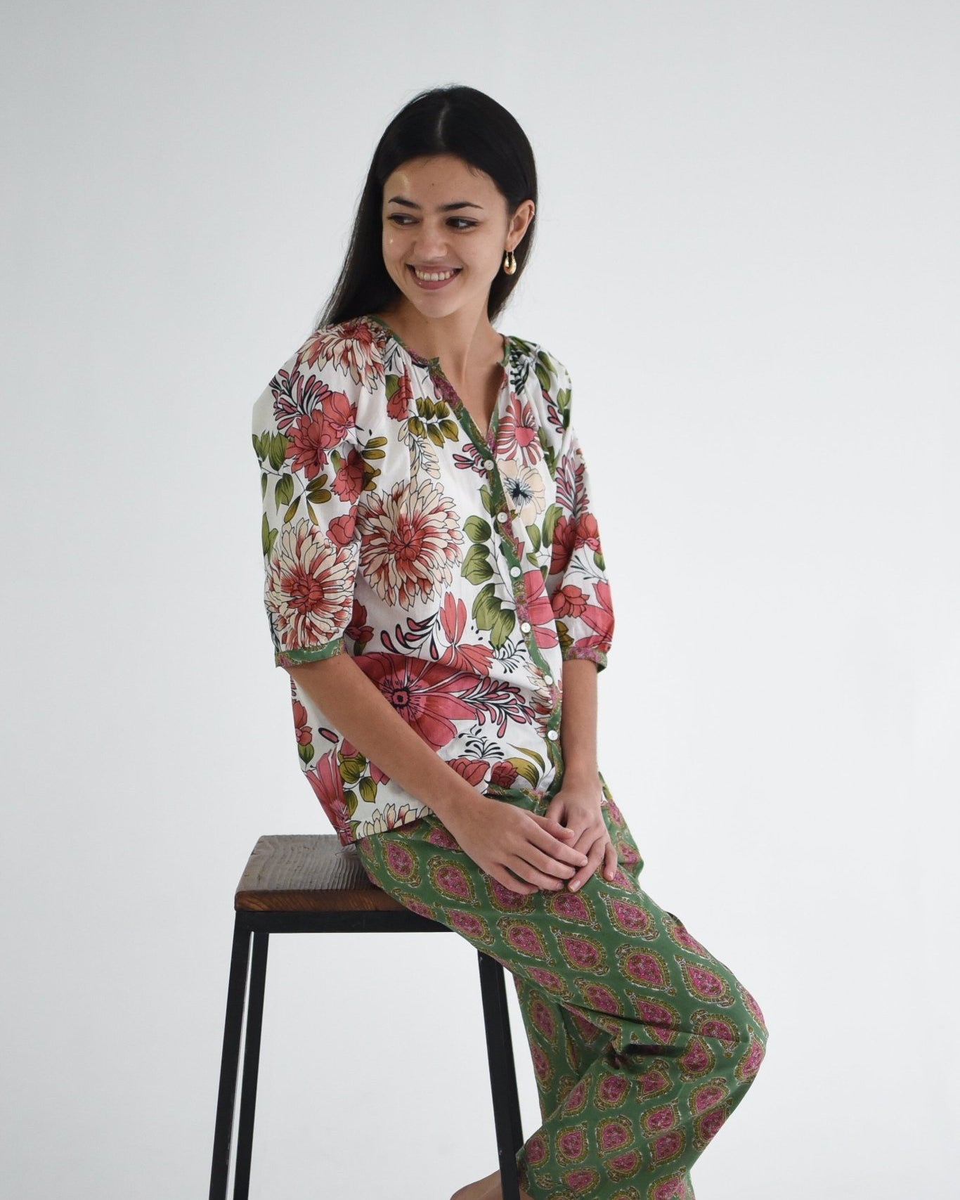 French Pyjamas - Pink Paisley - Gawjus New Zealand