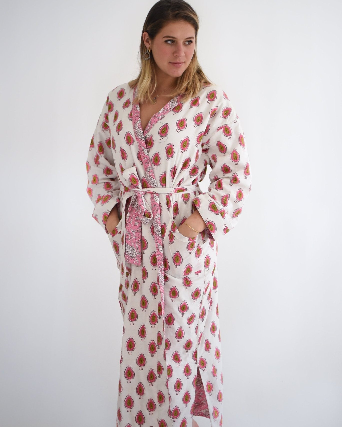 Pink Kiwi Winter Robe - Gawjus New Zealand