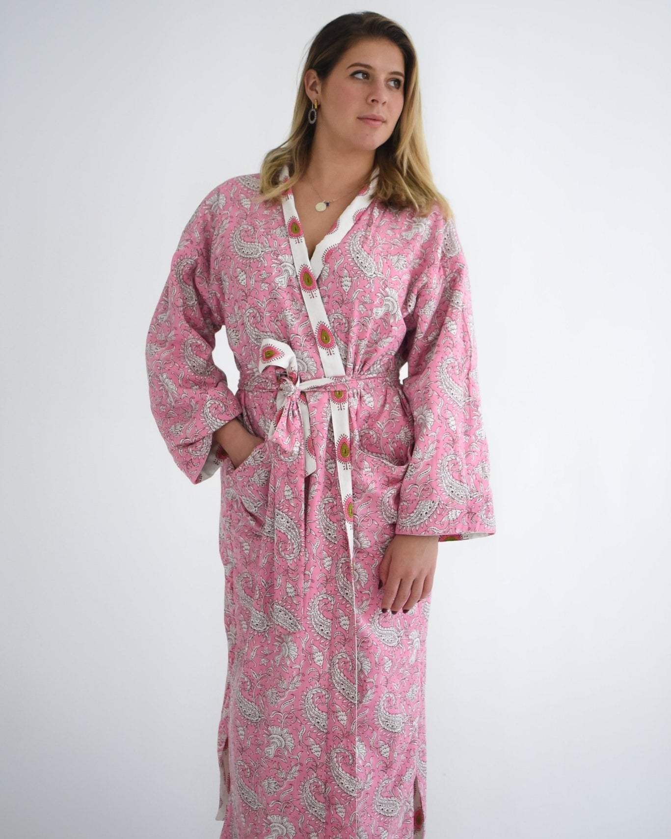 Pink Kiwi Winter Robe - Gawjus New Zealand
