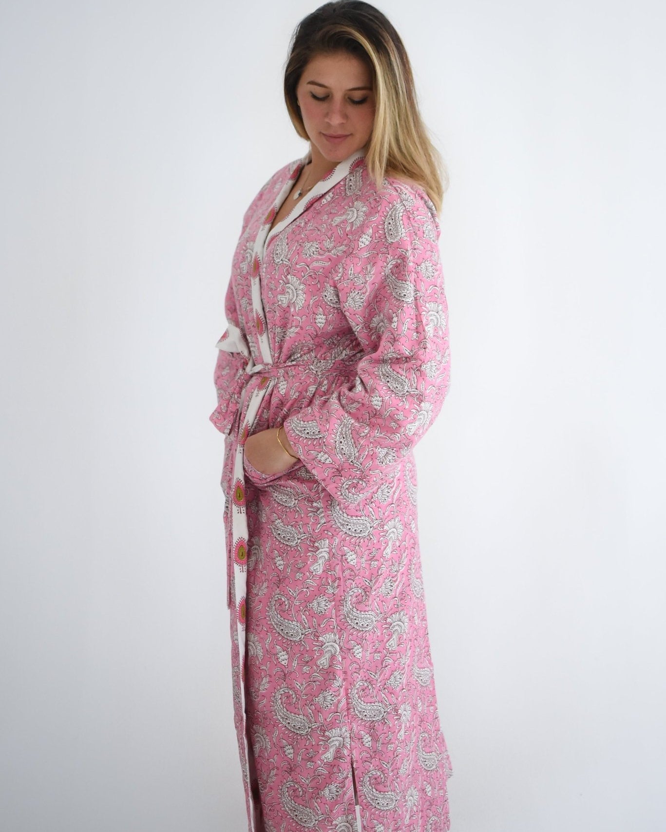 Pink Kiwi Winter Robe - Gawjus New Zealand
