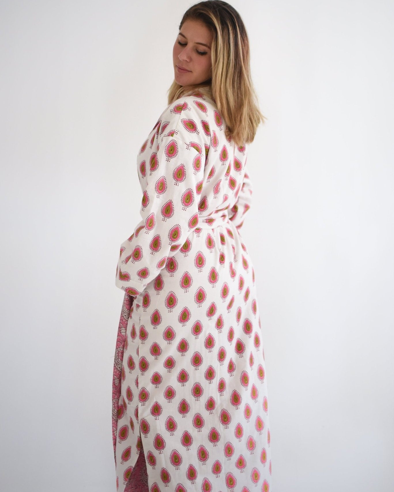 Pink Kiwi Winter Robe - Gawjus New Zealand