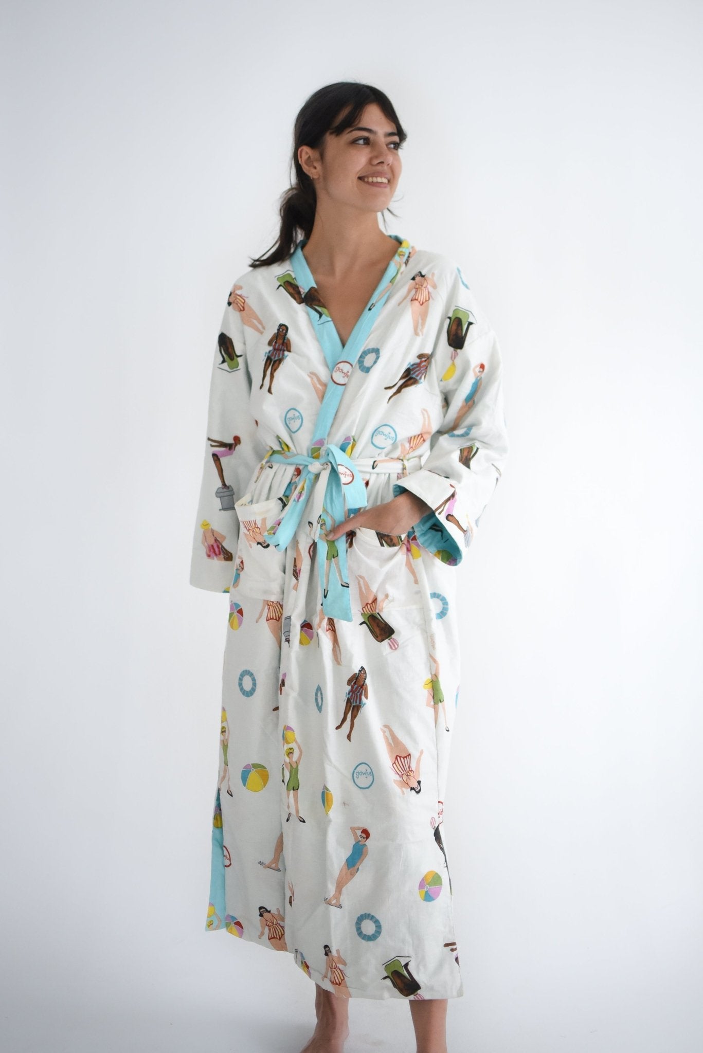 Beach Winter Robe - Gawjus New Zealand