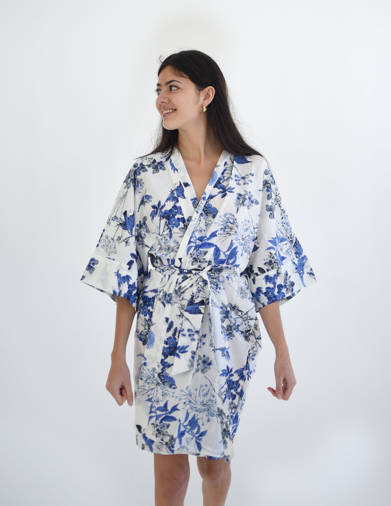 Blue Bird Robe - Gawjus New Zealand