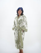 Eden Green Long Robe - Gawjus New Zealand