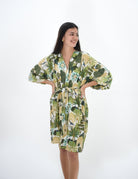 Green Raj Robe - Gawjus New Zealand