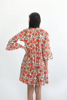 Karen Dress - Orange Fun - Gawjus New Zealand