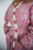 Pink Kiwi Winter Robe - Gawjus New Zealand