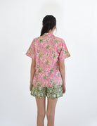 Shorty Pyjamas - Summer Pink - Gawjus New Zealand