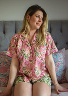 Shorty Pyjamas - Summer Pink - Gawjus New Zealand